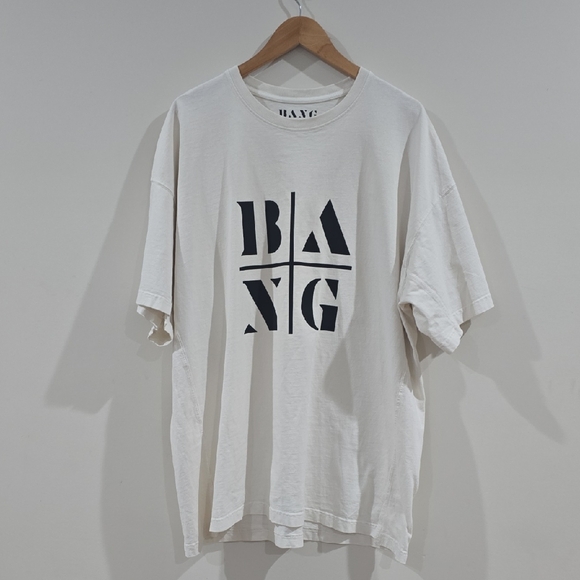 Other - White Men's Tee with Circular Cross Logo XXL